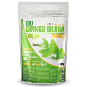 Bio Ginkgo Biloba Powder – Bio prášok z listov Ginka