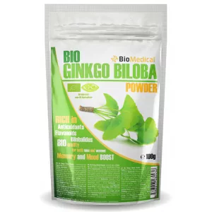 Bio Ginkgo Biloba Powder - Bio prášek z listů Ginka