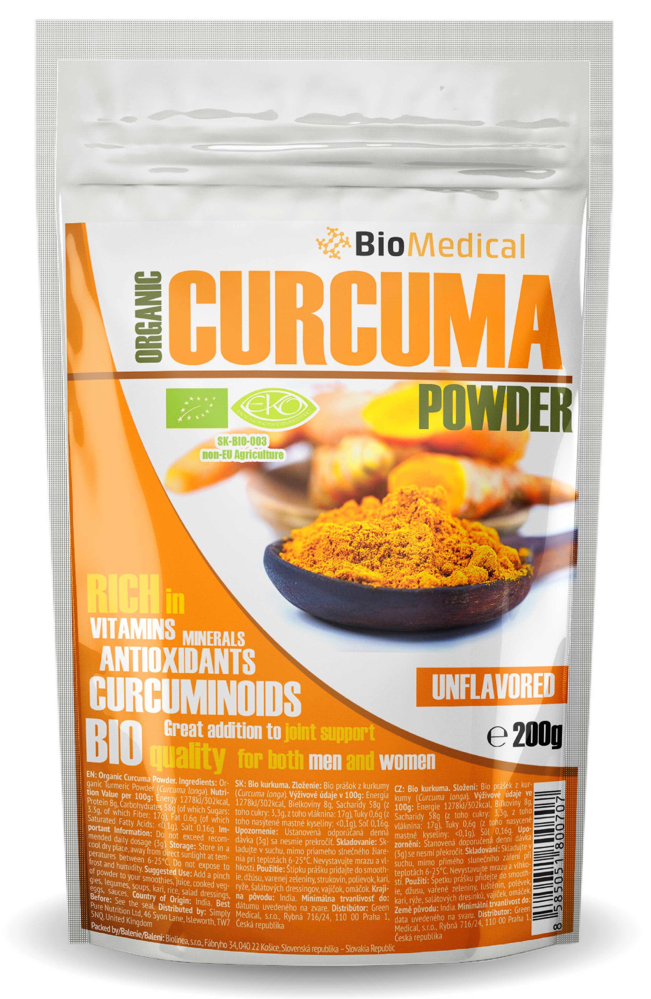 Turmeric Organic Powder | NaMaximum