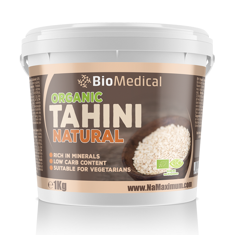 Bio sezamová pasta Tahini Natural 1kg Natural