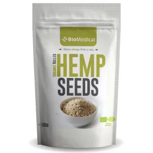 Organic Hemp Seeds De-hulled