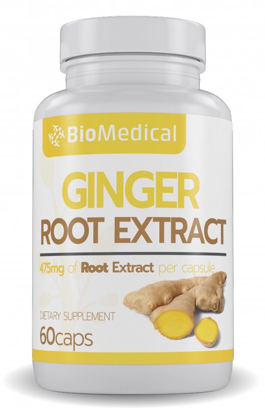 Ginger Root Extract – zázvorový extrakt v kapsulách