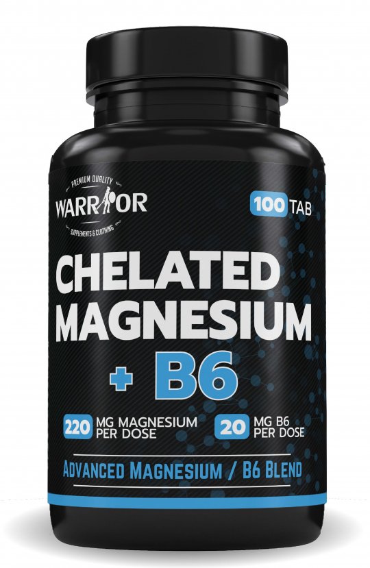 Chelated Magnesium+B6 tablety