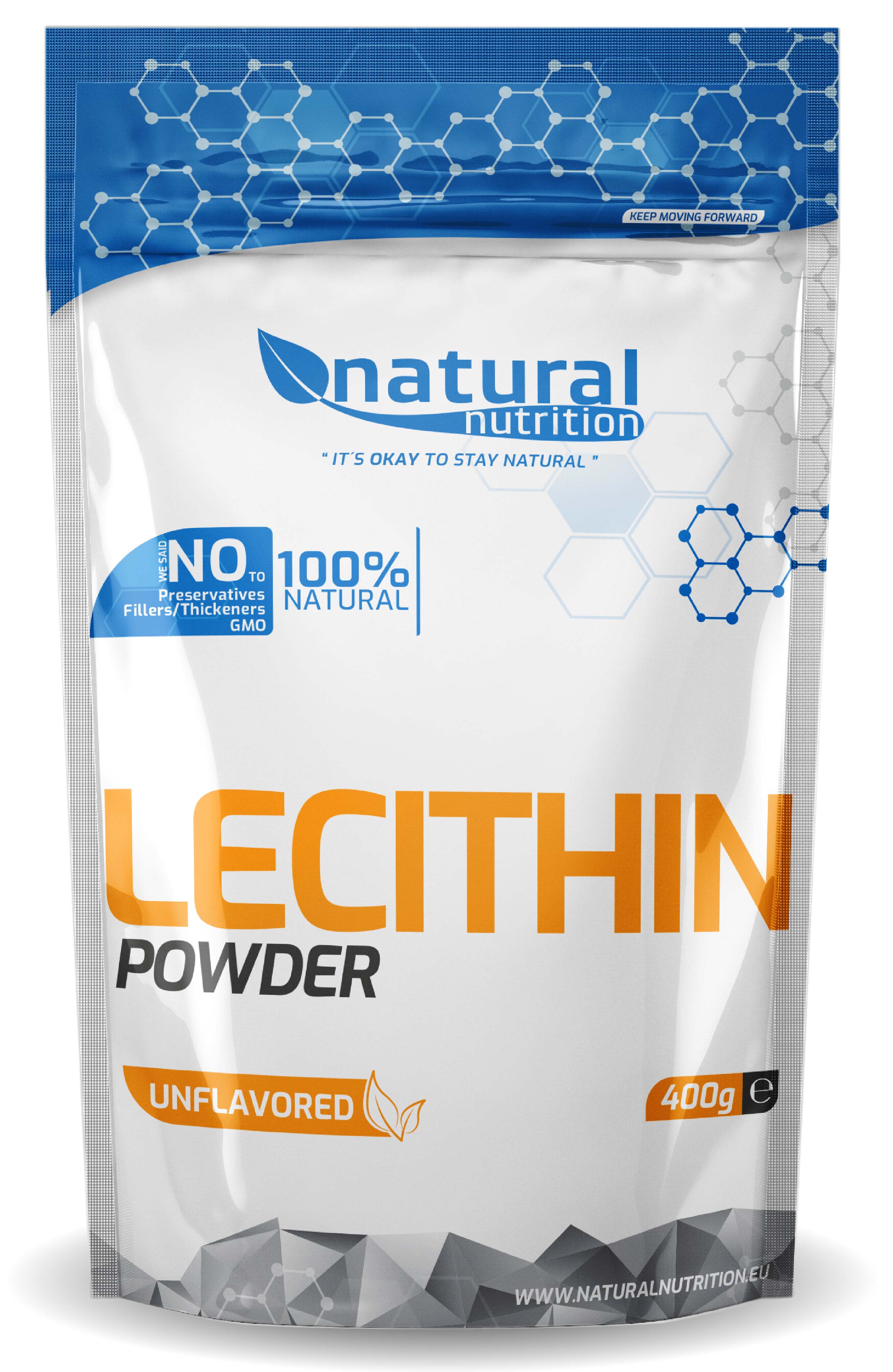 Lecithin powder - szójalecitin 92% por Natural 1kg