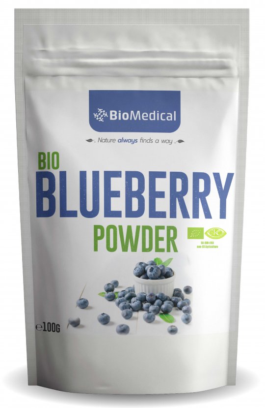 Organic Blueberry Powder - Bio prášek z borůvek