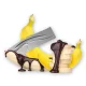 WPC 80 CFM - tejsavó protein Bananas in Chocolate 400g