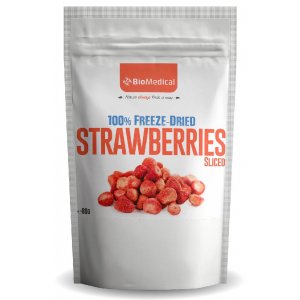 Freeze Dried Strawberries - Sliced