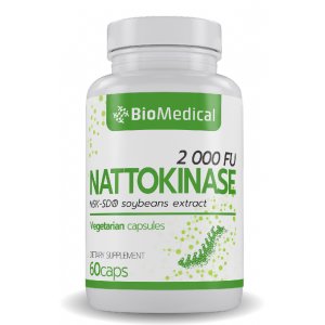 Nattokinase – Enzým nattokináza v kapsulách