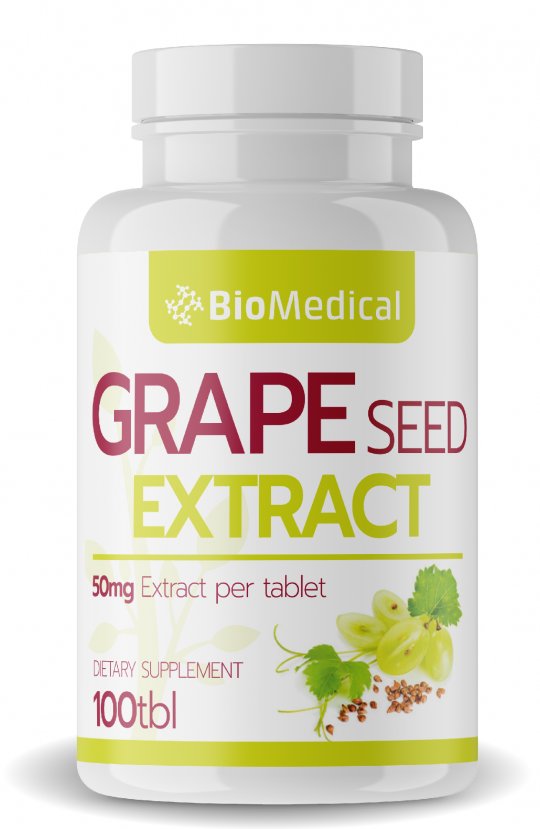 Grape Seed Extract – extrakt z hroznových semien
