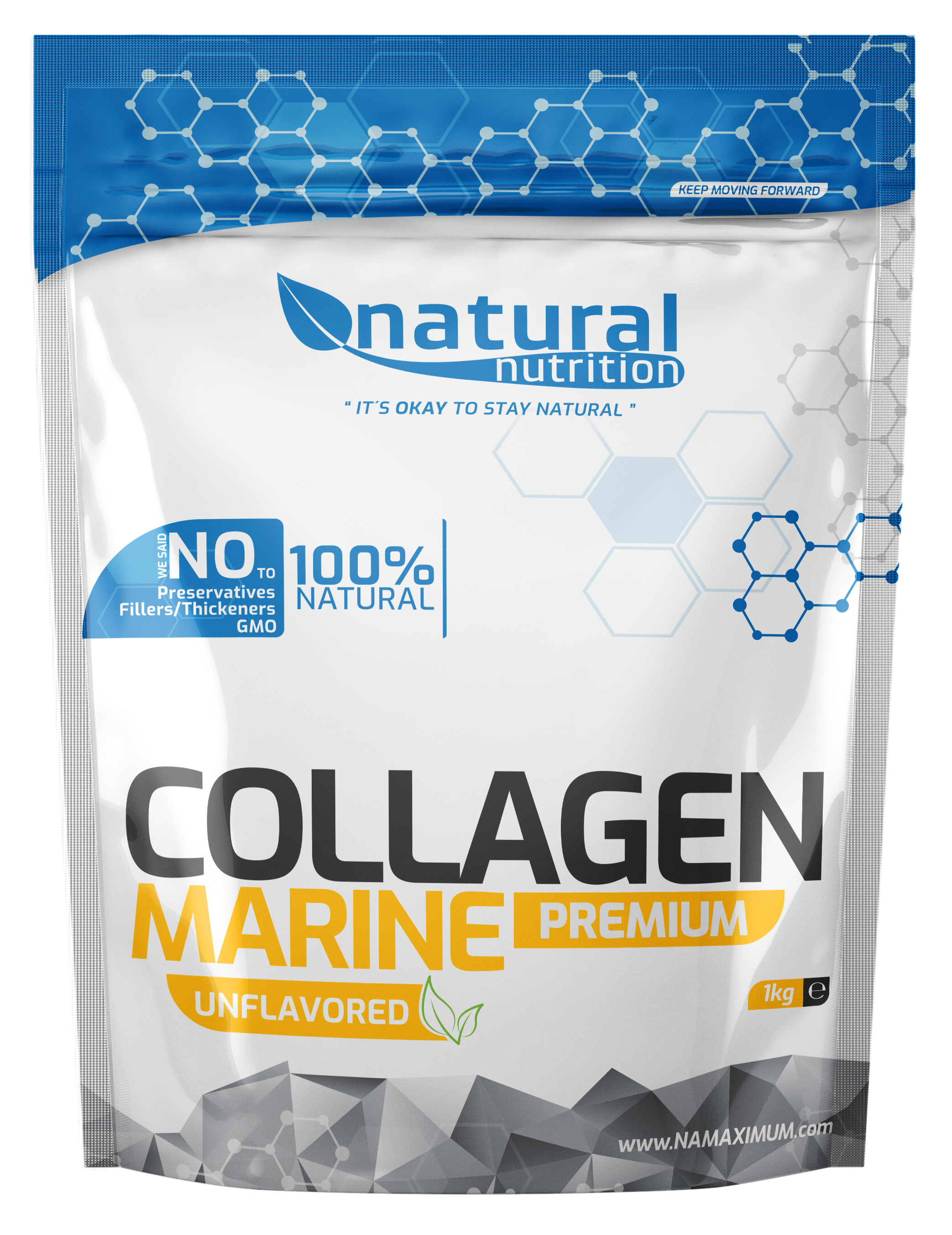 Collagen Premium - hidrolizált tengeri kollagén Natural 1kg