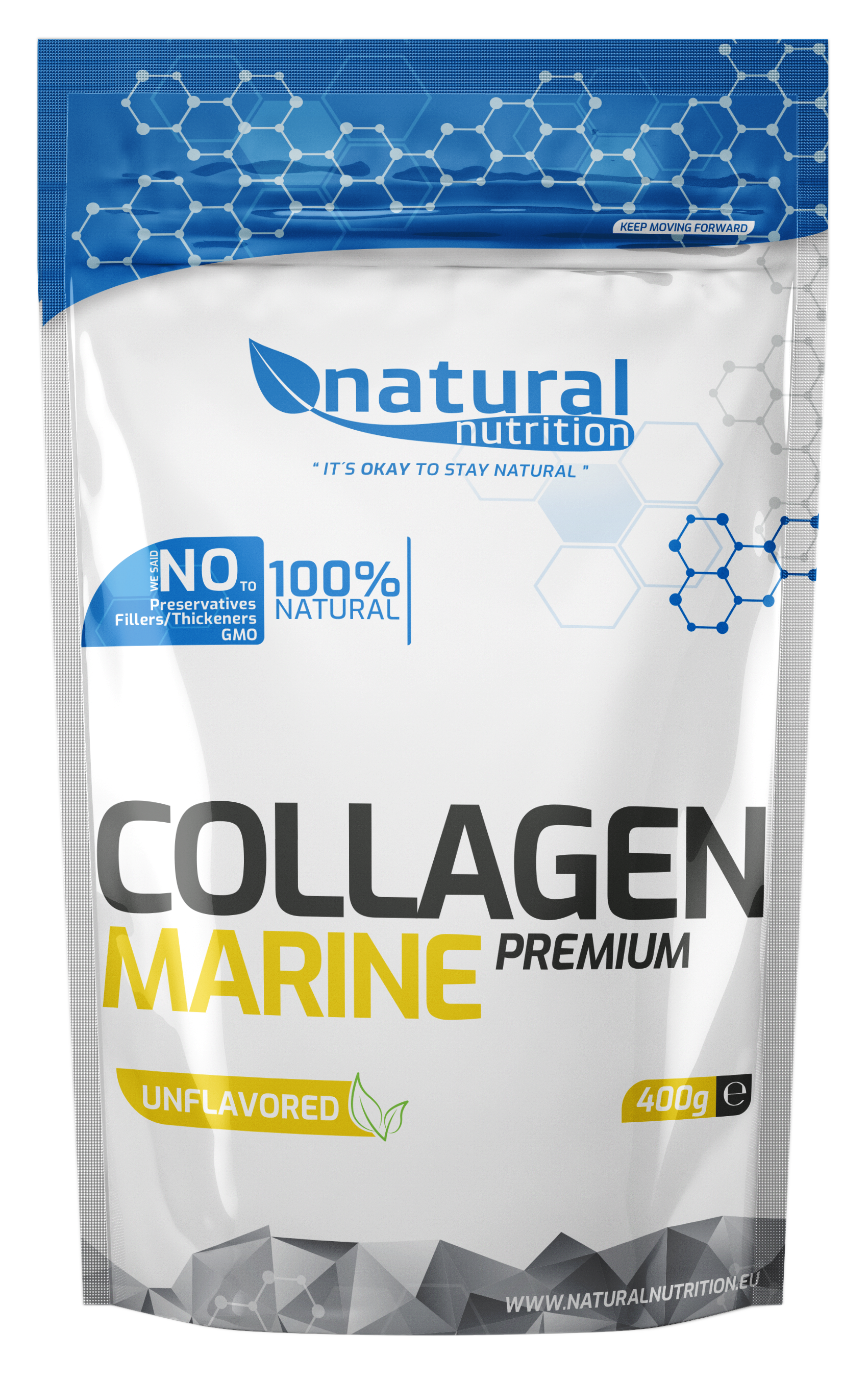Collagen Premium - hidrolizált tengeri kollagén Natural 400g
