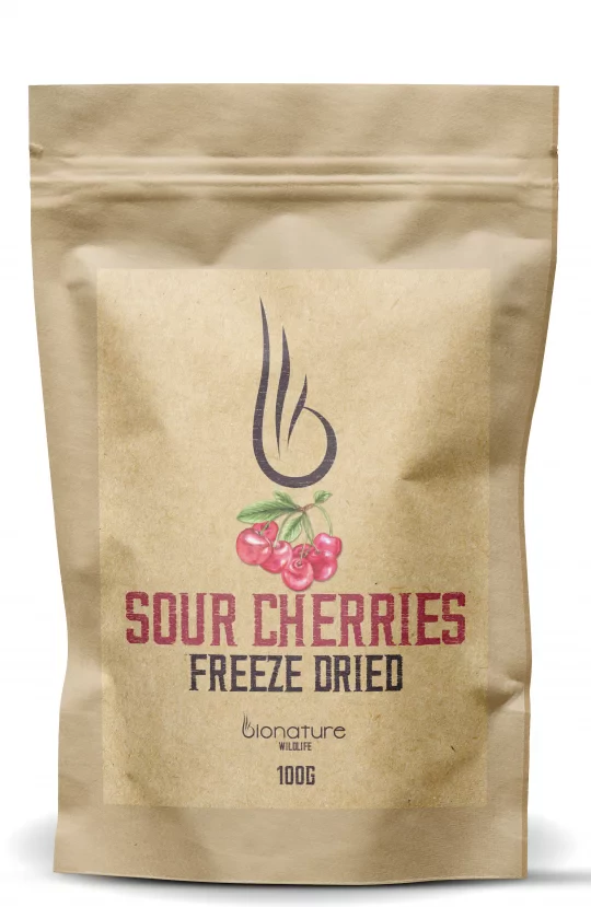 Freeze-dried cherries