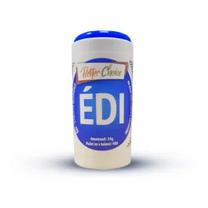 Stolové sladidlo ÉDI na báze cyklamátu a sacharínu.