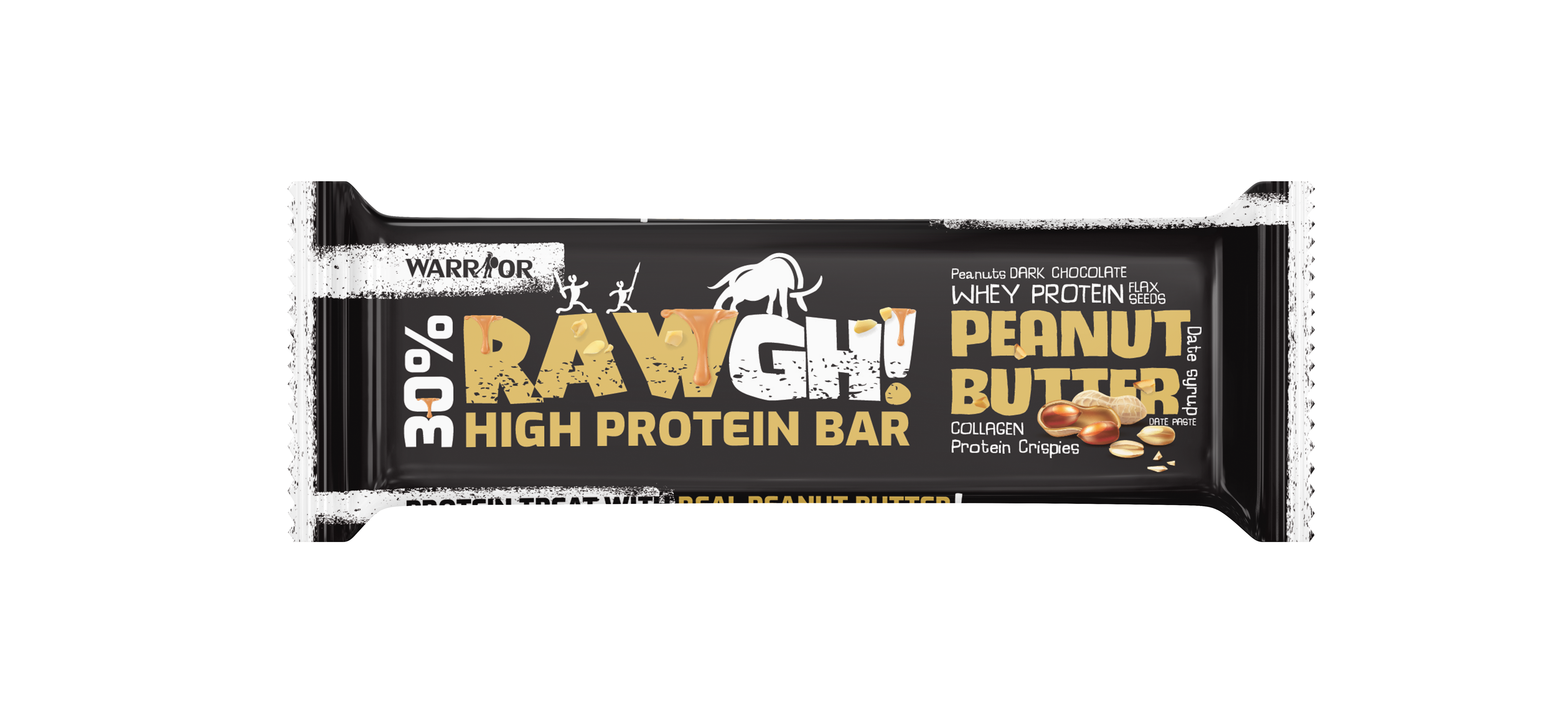 RawGh! - protein szelet 38% 15x40g Peanut Butter