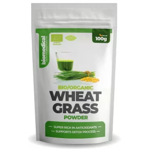 Organic Wheat Grass – Bio por fiatal zöldbúzából