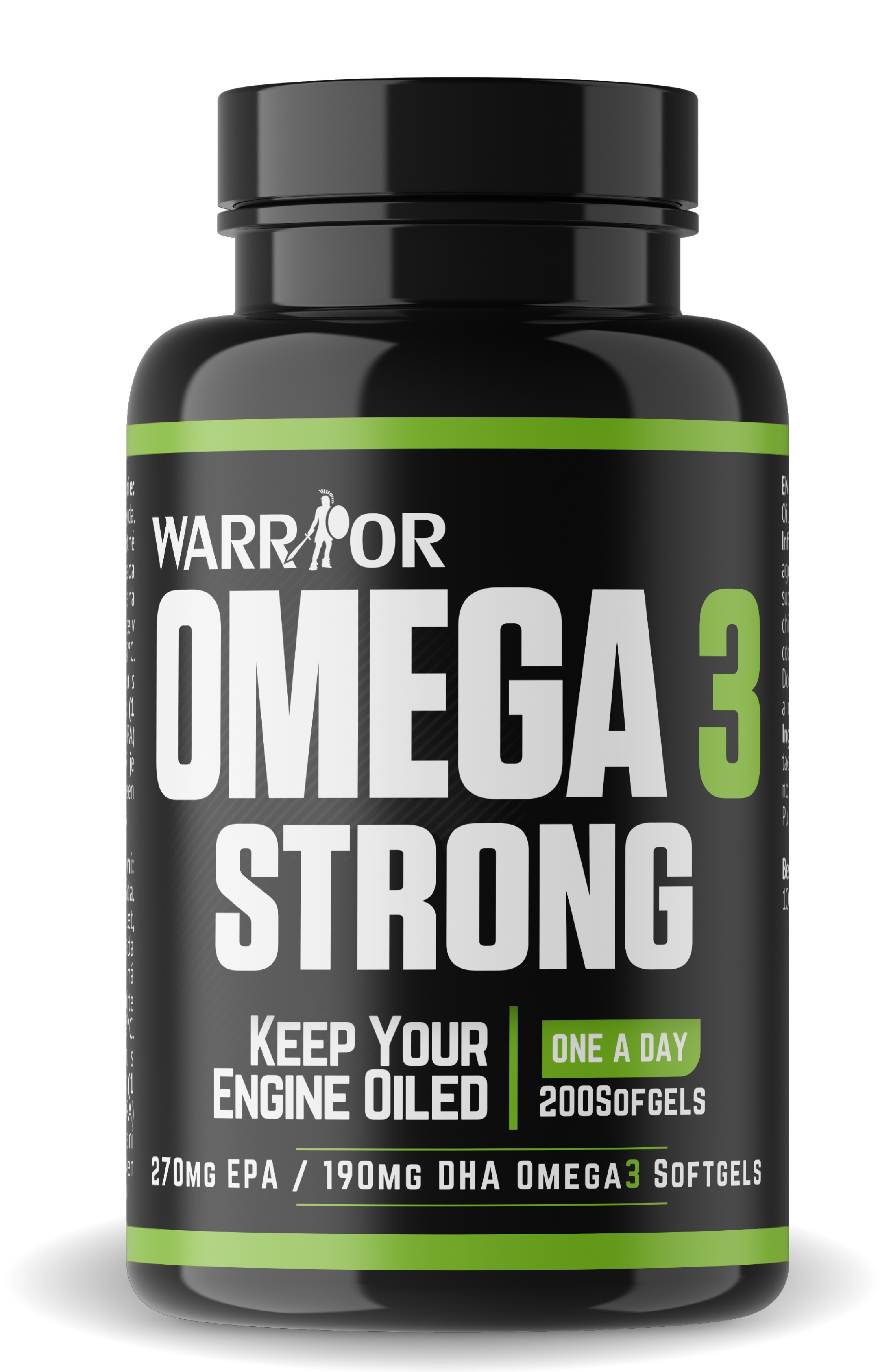 Omega 3 Strong halolaj kapszula 200 kapsz.