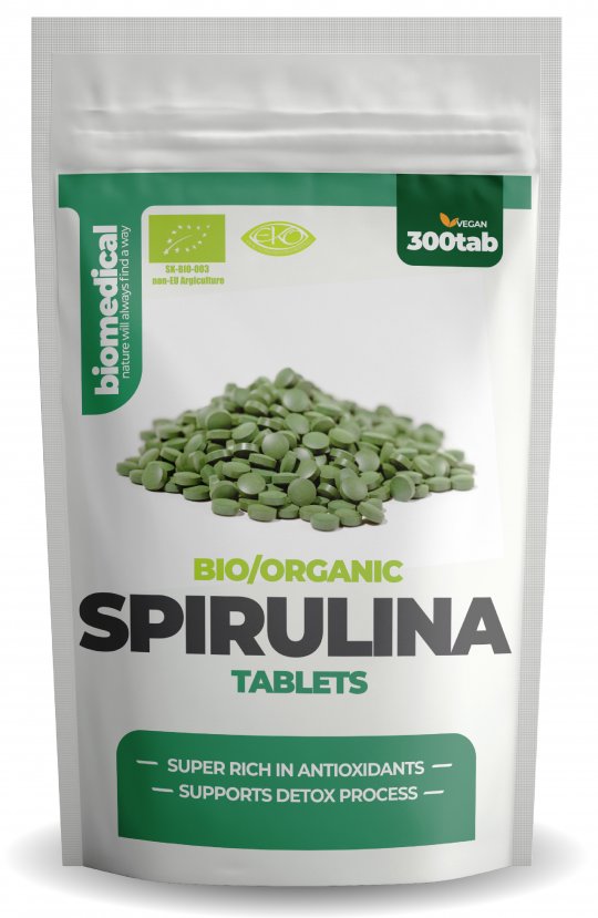 Organic Spirulina – Bio Spirulina tablety