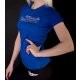 Dámske Fitness tričko – Dark blue logo – Muscle Aggressive S