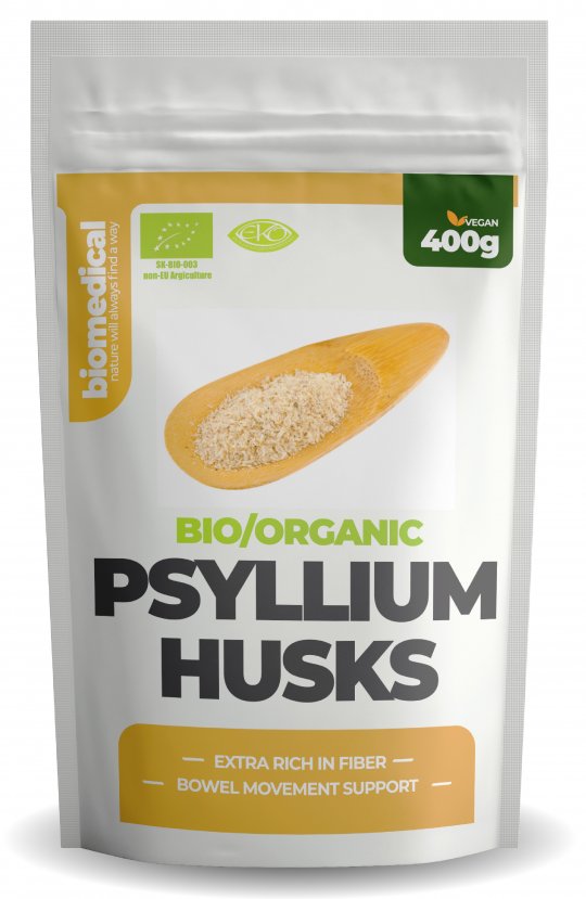 Organic Psyllium Husks - Bio psyllium slupky
