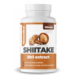 Shiitake extrakt - kapsuly