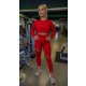 Dámsky Fitness Top Red Muscle Aggressive M