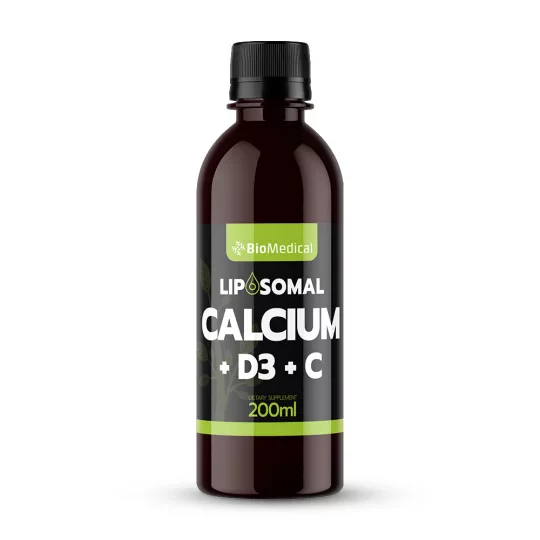 Liposomal Calcium + D3 + C - Lipozomální vápník, D3, C