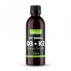 Liposomal D3 + K2 - Lipozomální vitamin D3 + K2