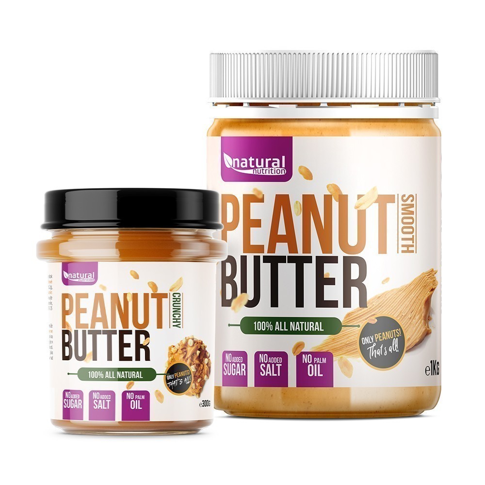 Peanut Butter - Arašídové Máslo Smooth 1kg