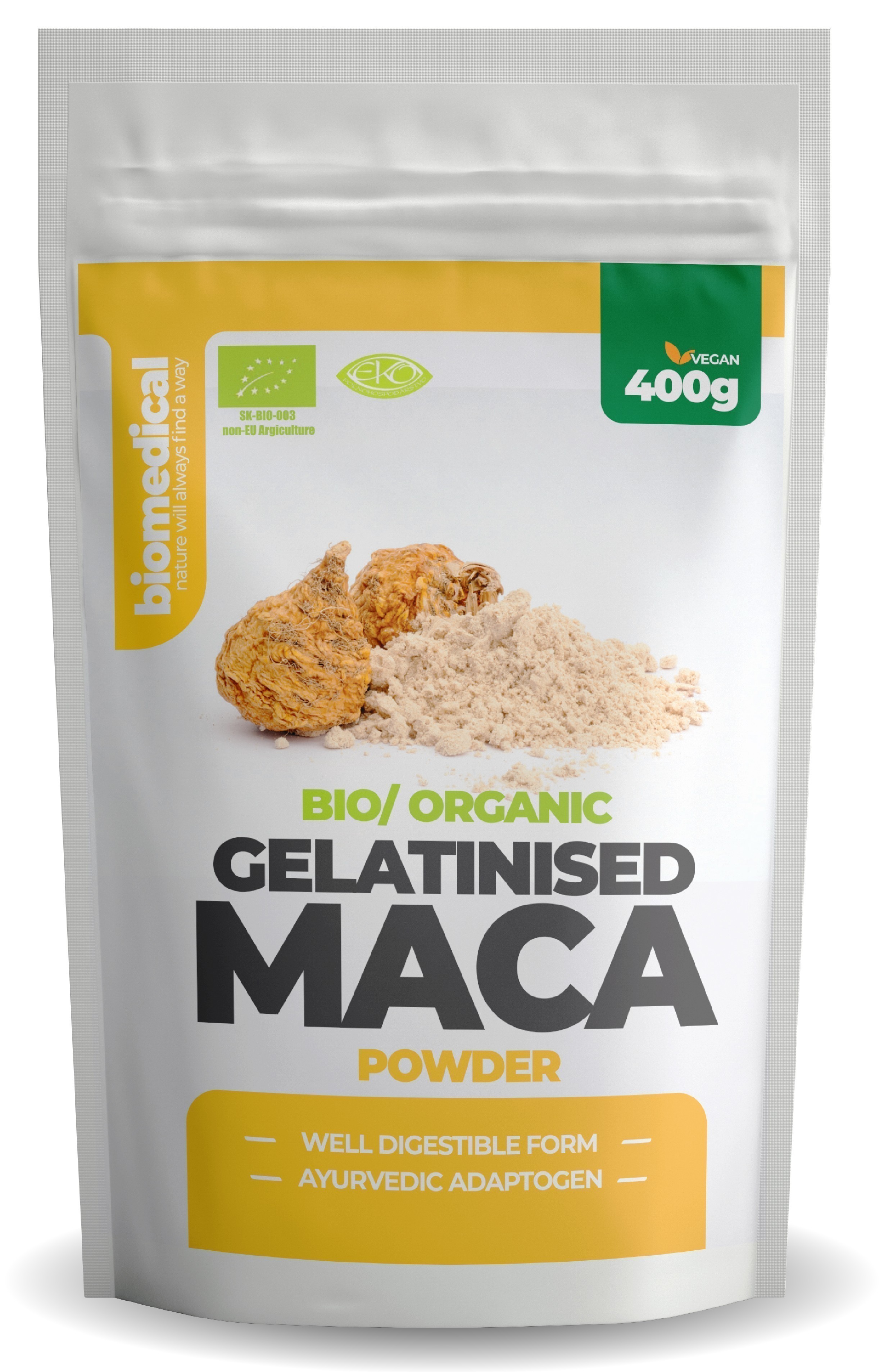 Organic Gelatinised Maca 100g