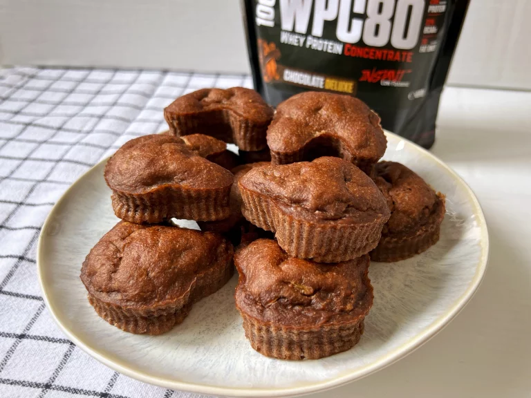 Čoko-proteinové muffiny
