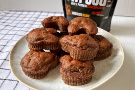 Čoko-proteinové muffiny