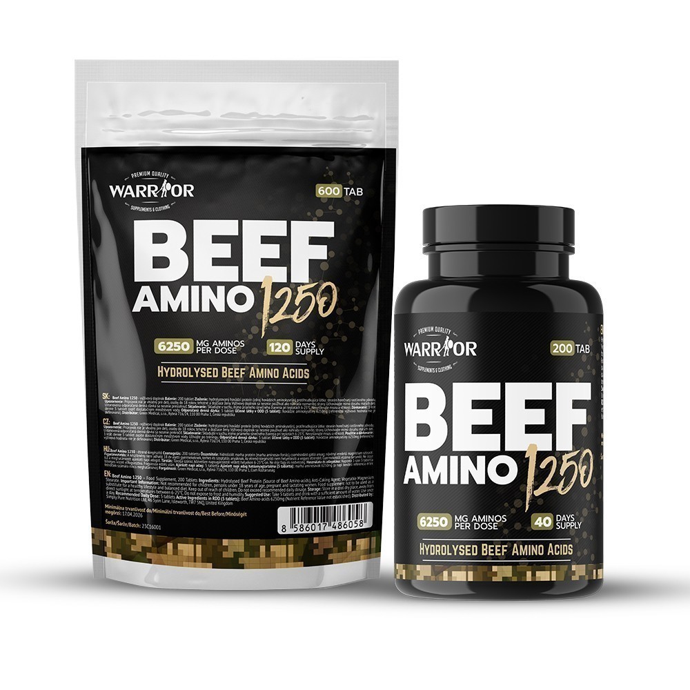 Beef Amino 1250 tablety 200 tab