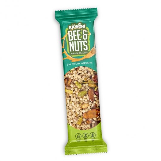 Bee&Nuts Bar Pistácia a morská soľ