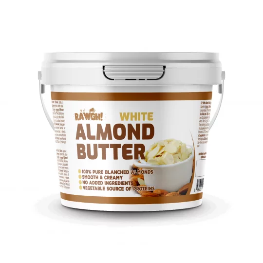 White Almond Butter – mandulavaj hántolt mandulából