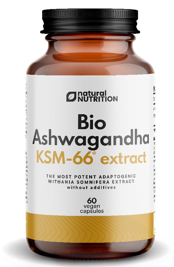 Bio Ashwagandha KSM-66® kapsle 60 caps
