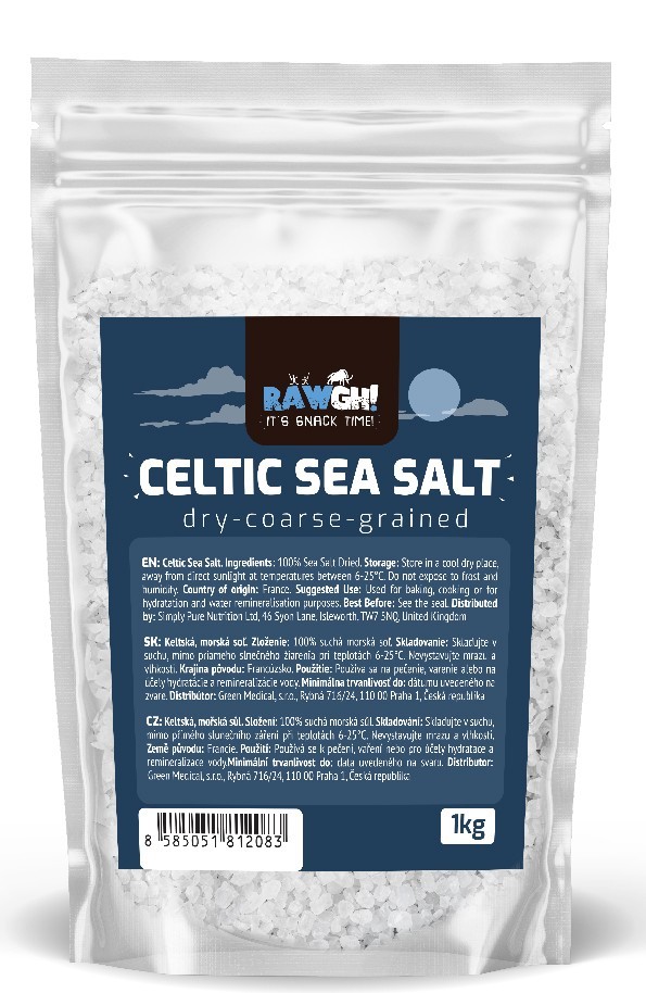 Keltská mořská sůl hrubozrnná suchá 1kg 1kg
