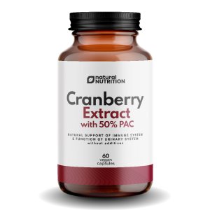 Cranberry extrakt v 50% obsahom PAC, kapsuly