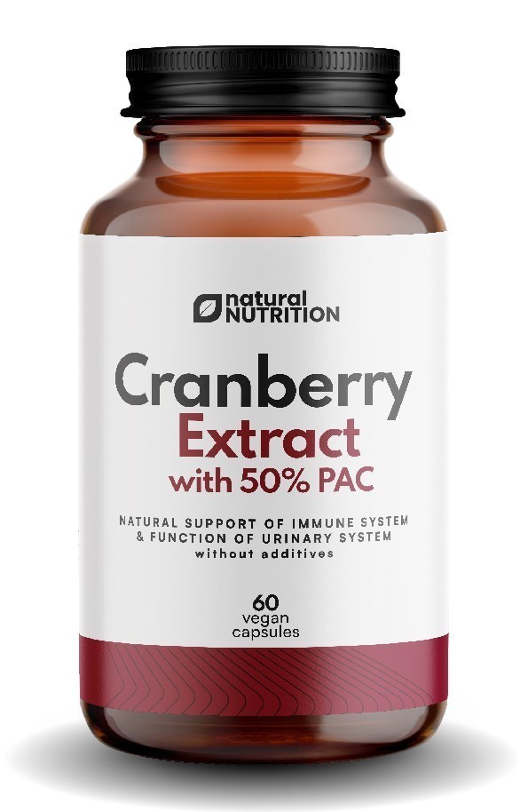 Cranberry extrakt v 50% obsahem PAC, kapsle 60 caps