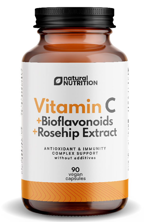 Vitamin C + Bioflavonoids + Rosehip extract tobolky 90 caps