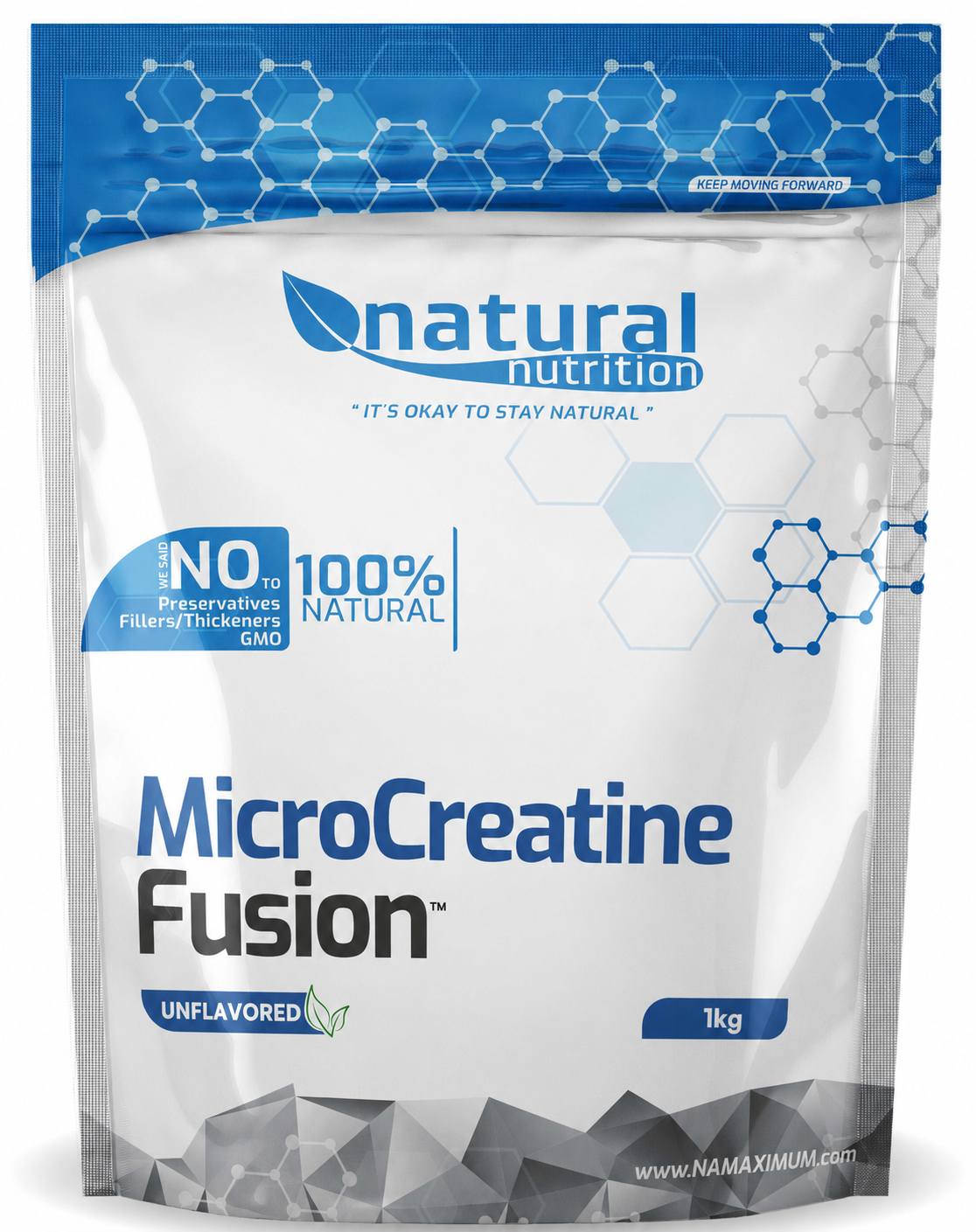 MicroCreatine Fusion™ mikronizovaný kreatin monohydrát 400g Natural